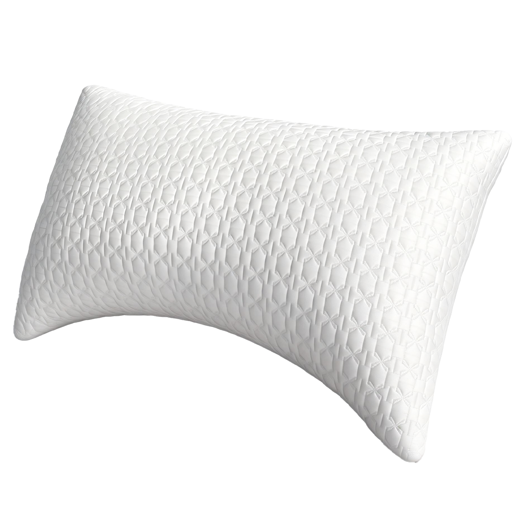 Dreamz Memory Foam Adjustable Pillow Neck Pain Relief Cooling Side Sleeper - Image 9