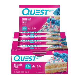 Quest Birthday Cake Protein Bars 12x60g
