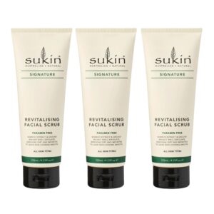 Sukin Revitalising Facial Scrub 125mL x3