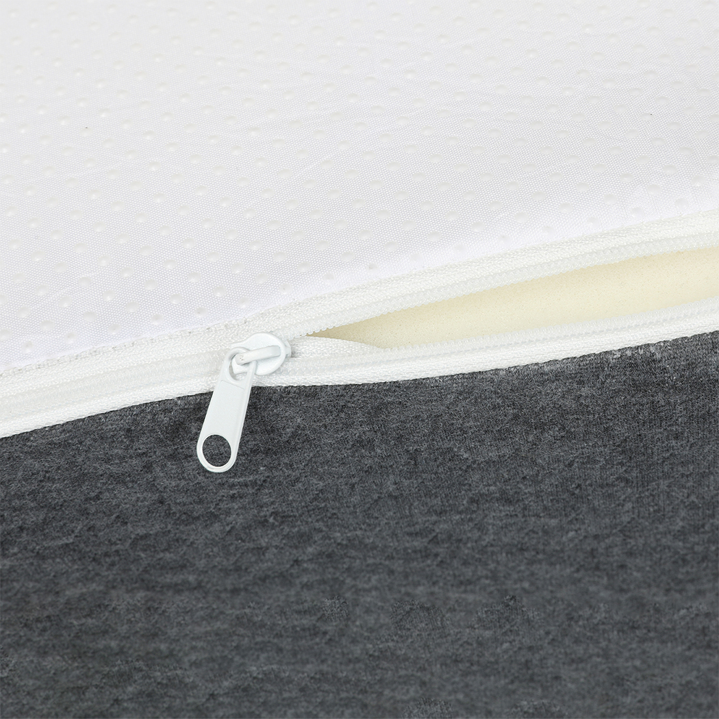 Dreamz Memory Foam Wedge Pillow Bed Back Neck Support Leg Raiser Cushion - Image 6